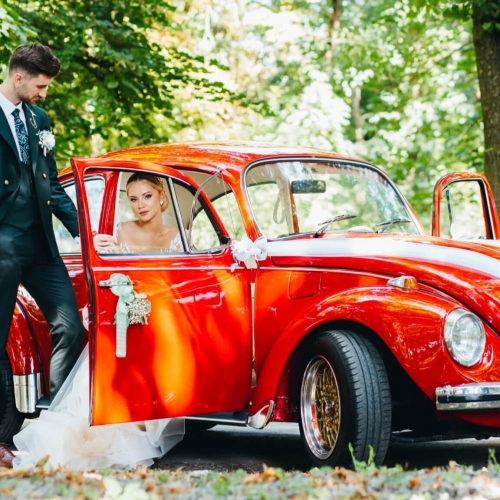 KLASSZIKUS VW BOGÁR BÉRLÉS (ESKÜVŐI) FOTÓZÁSRA