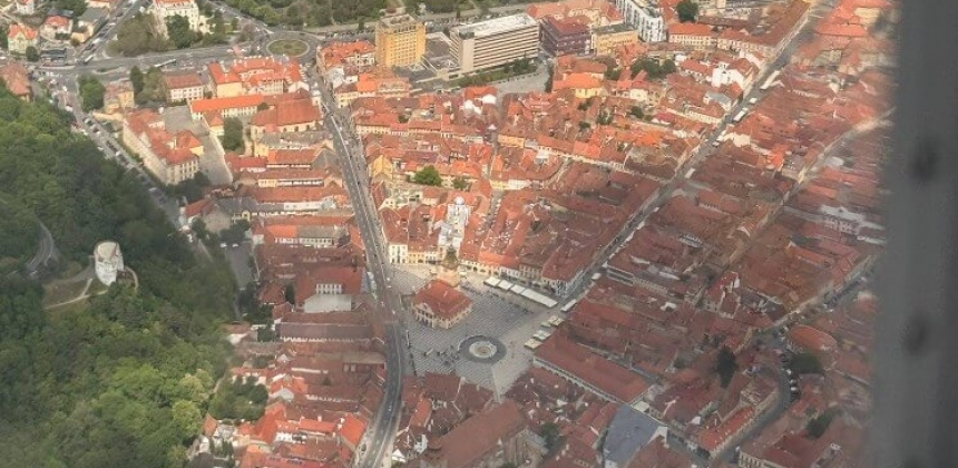 ZBOR PANORAMIC - BRAȘOV, CASTELUL BRAN ȘI CARPAȚII PITOREȘTI